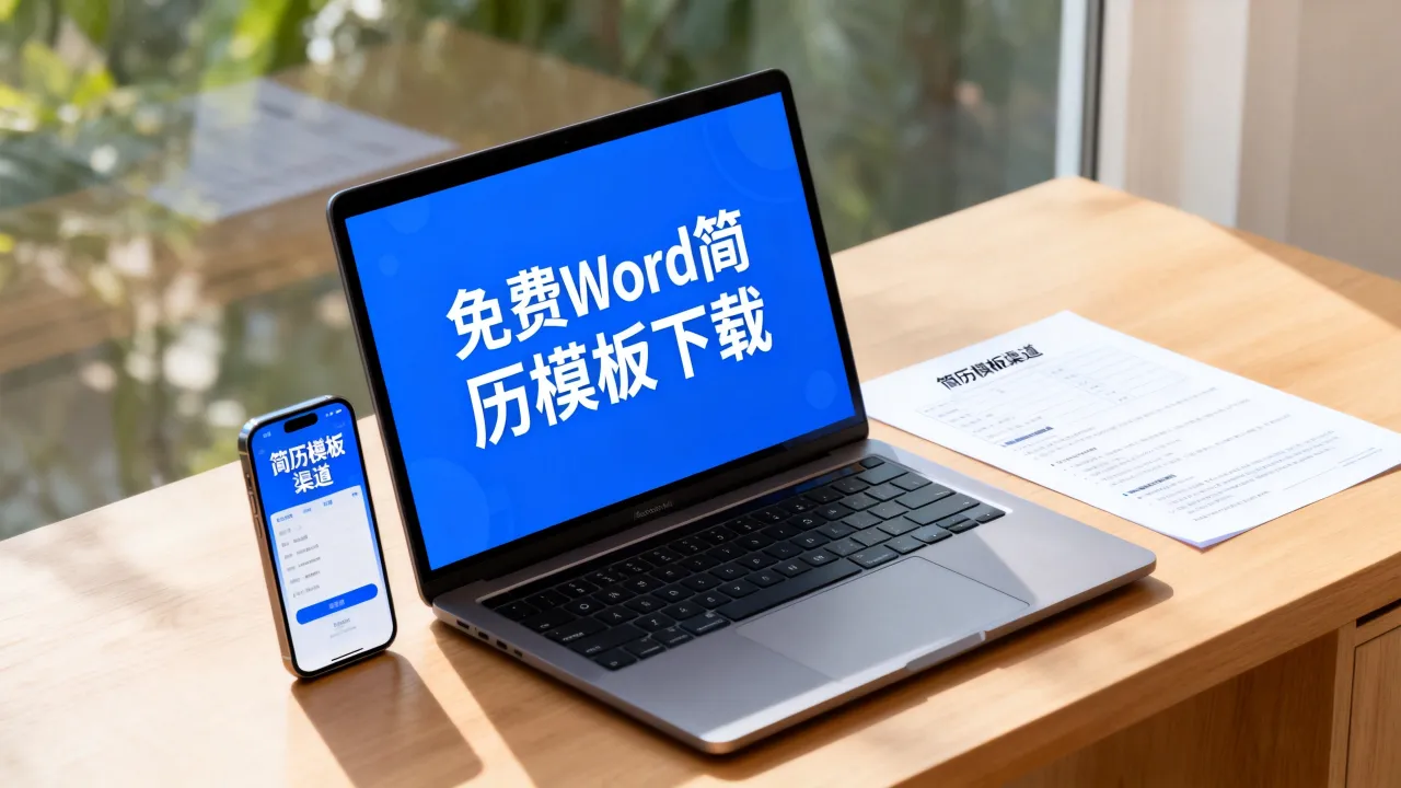 怎么下载简历模板,免费下载Word版简历模板有哪些渠道?-图1 怎么下载简历模板,免费下载Word版简历模板有哪些渠道?-图1