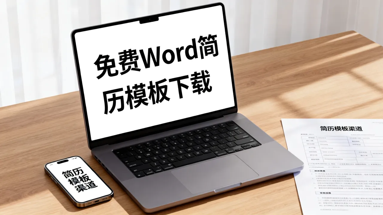 怎么下载简历模板,免费下载Word版简历模板有哪些渠道?-图2 怎么下载简历模板,免费下载Word版简历模板有哪些渠道?-图2