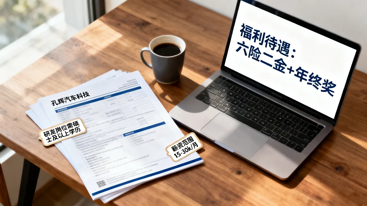 孔辉汽车科技招聘要求高吗?孔辉汽车科技薪资待遇怎么样-图1 孔辉汽车科技招聘要求高吗?孔辉汽车科技薪资待遇怎么样-图1