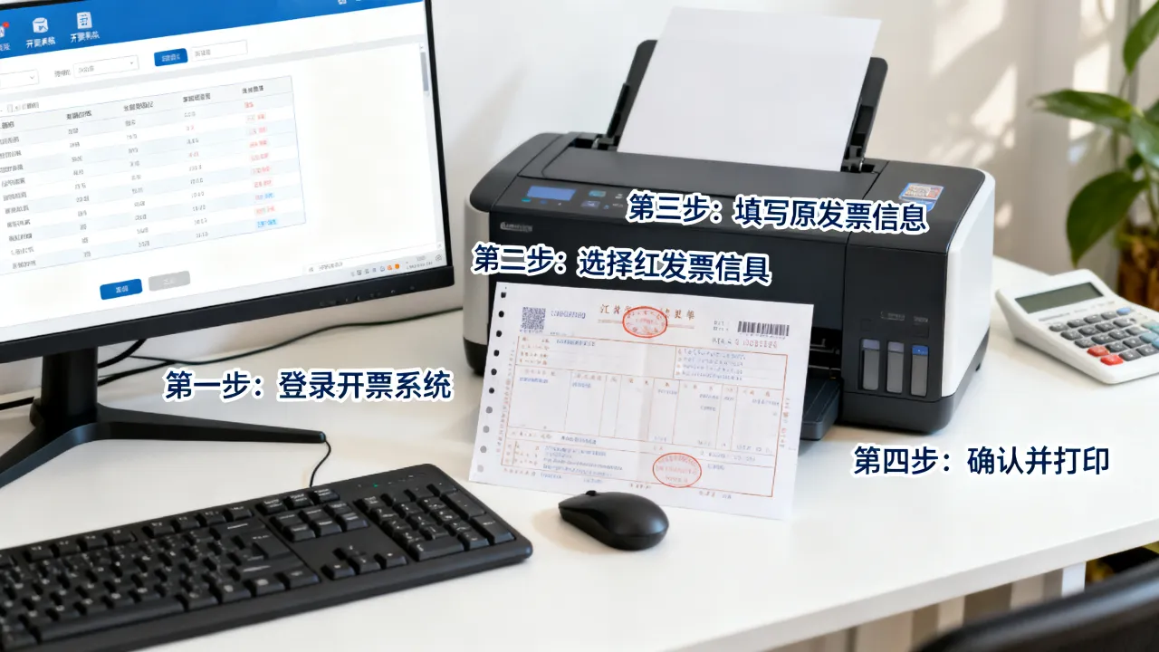 如何开具红字发票?,红字发票开具步骤有哪些?-图2 如何开具红字发票?,红字发票开具步骤有哪些?-图2