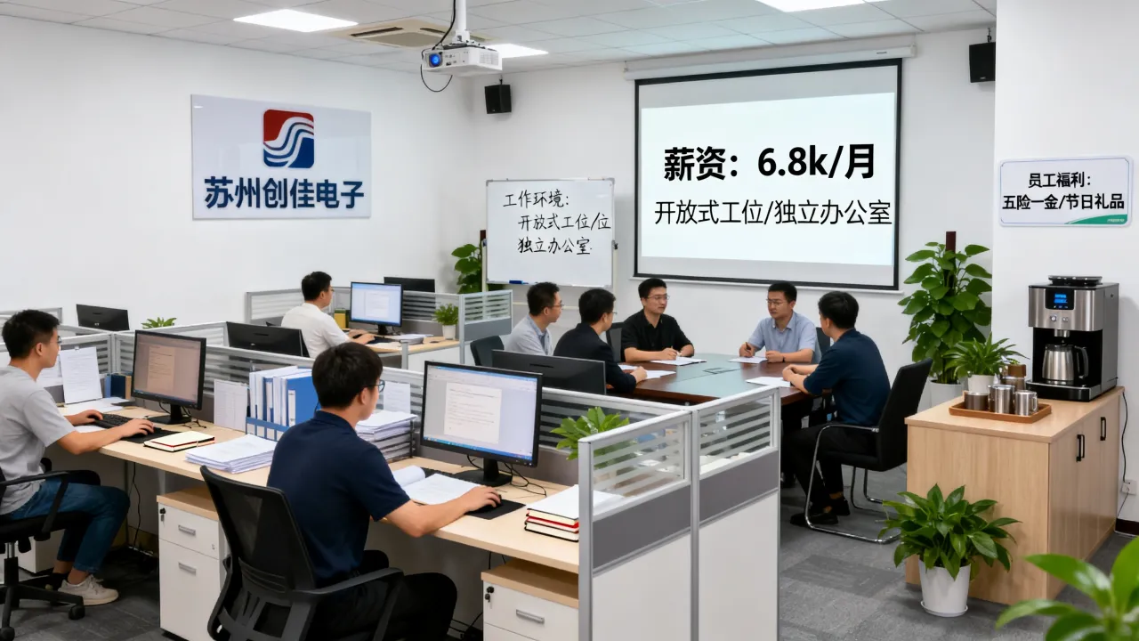 苏州创佳电子怎么样？薪资待遇和工作环境好不好，值得去吗？-图2