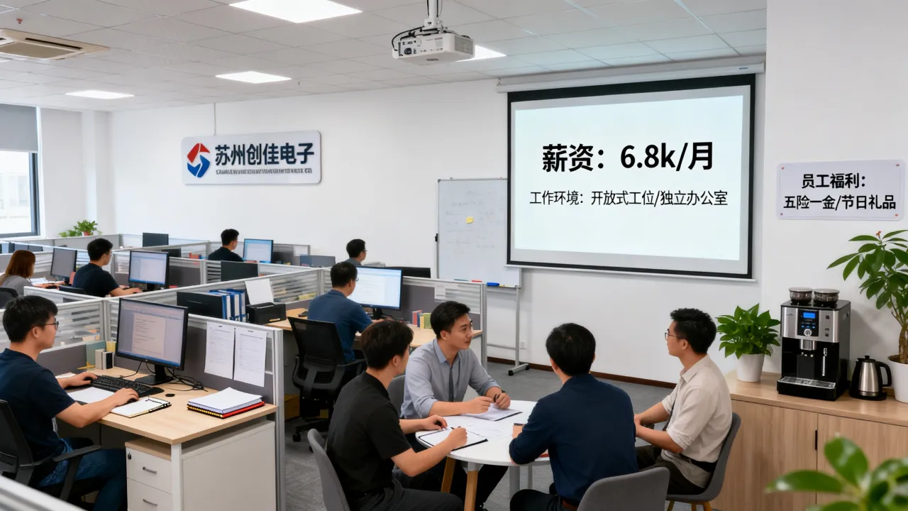 苏州创佳电子怎么样？薪资待遇和工作环境好不好，值得去吗？-图3