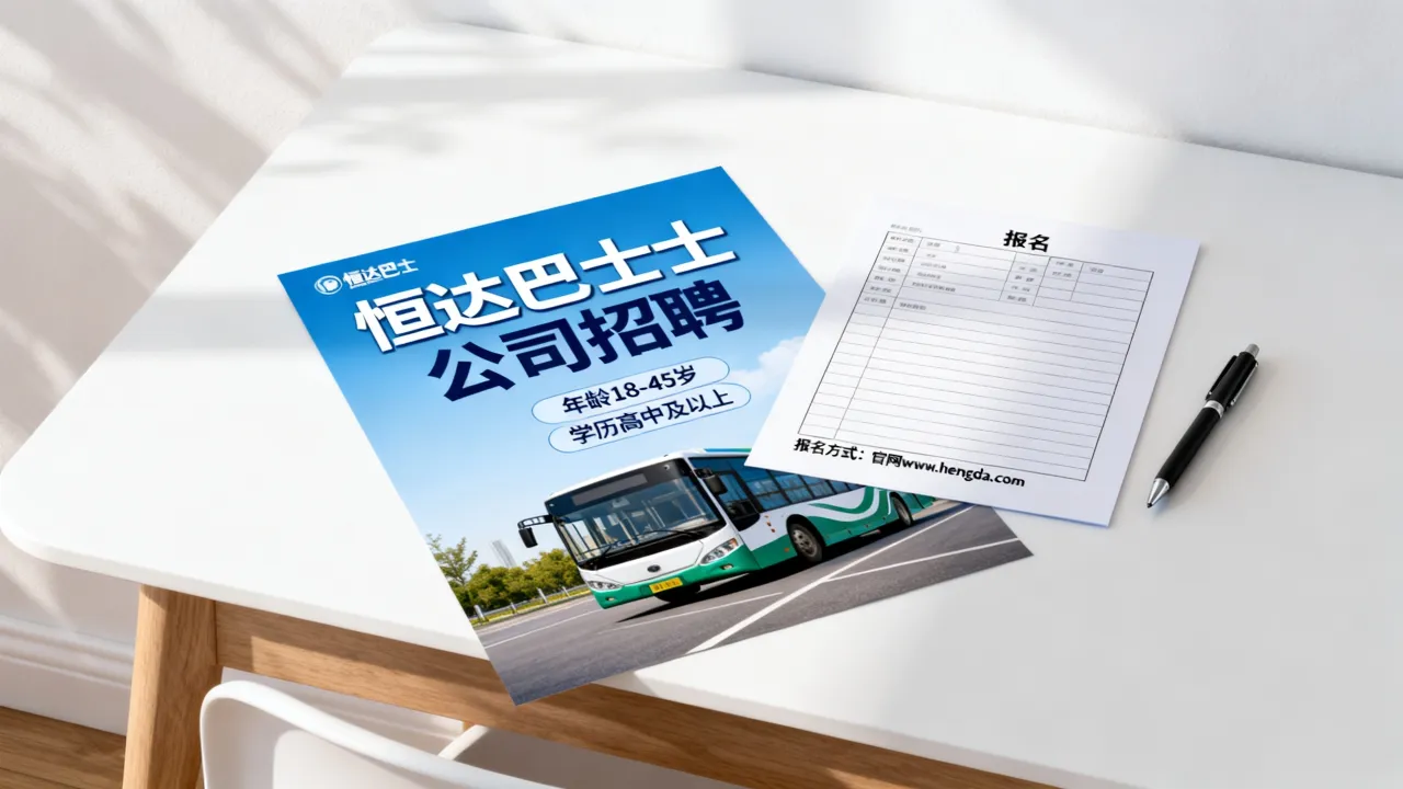 恒达巴士公司招聘有年龄限制和学历要求吗，怎么报名？-图3