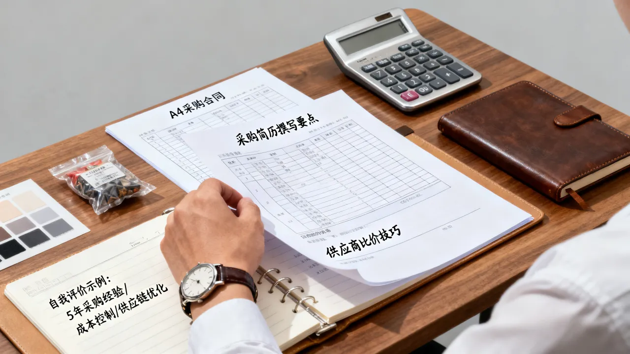采购简历怎么写?采购员求职简历自我评价怎么写好,有经验-图3 采购简历怎么写?采购员求职简历自我评价怎么写好,有经验-图3