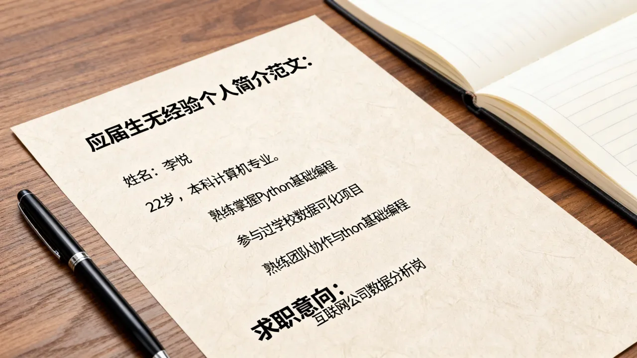 简历个人简介怎么写，应届生无经验个人简介范文-图1