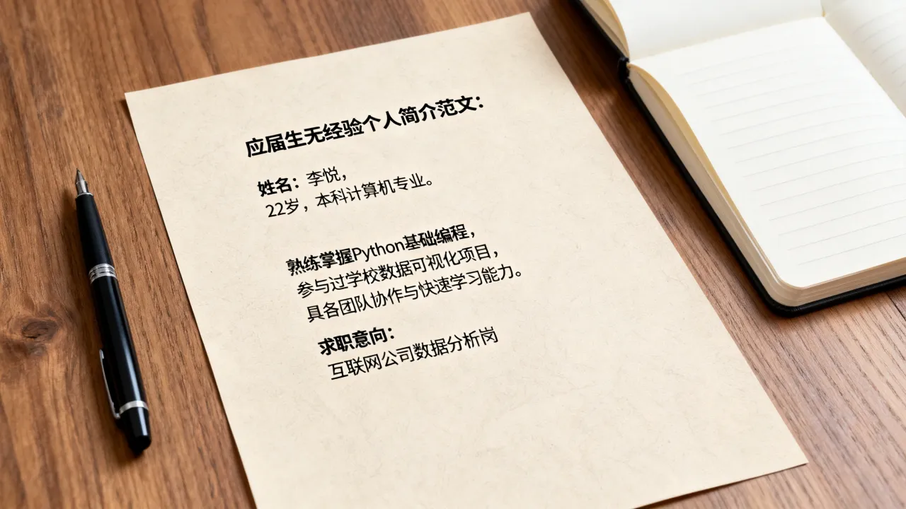 简历个人简介怎么写，应届生无经验个人简介范文-图3