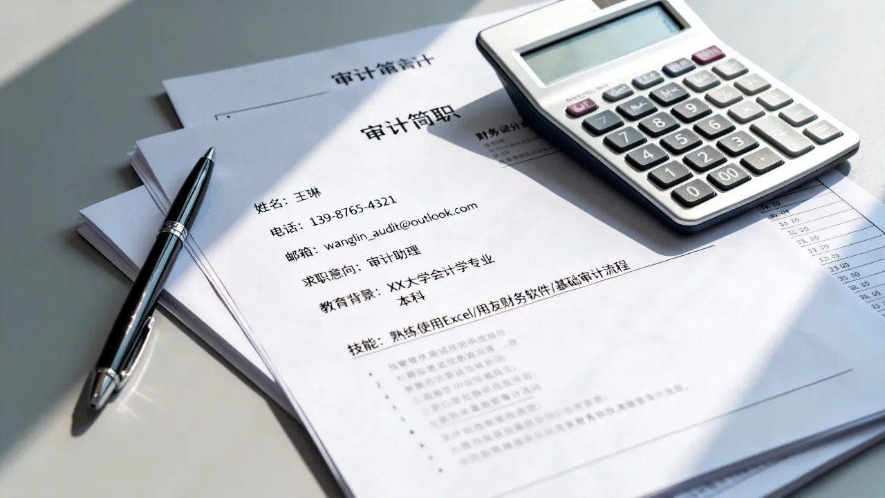 审计简历怎么写?零经验如何写出高通过率审计求职简历?-图2 审计简历怎么写?零经验如何写出高通过率审计求职简历?-图2