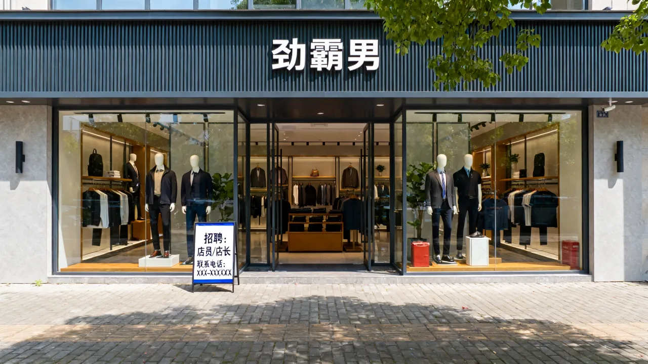 劲霸男装枫泾招聘-图1