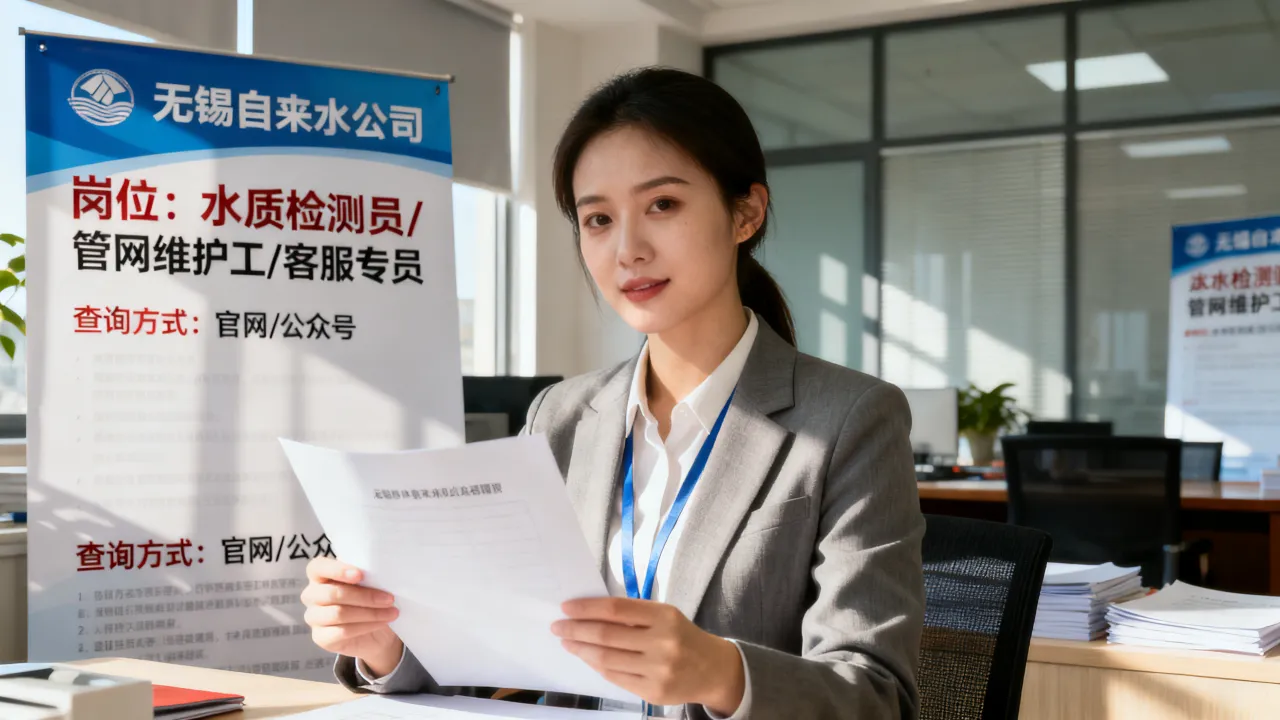 无锡自来水公司招聘有哪些岗位?,无锡自来水公司招聘信息怎么查-图2 无锡自来水公司招聘有哪些岗位?,无锡自来水公司招聘信息怎么查-图2