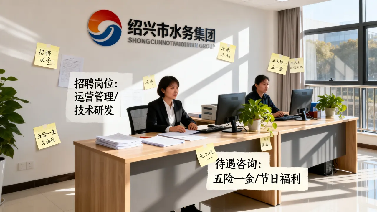 绍兴市水务集团招聘怎么样,国企正式工待遇好吗-图1 绍兴市水务集团招聘怎么样,国企正式工待遇好吗-图1