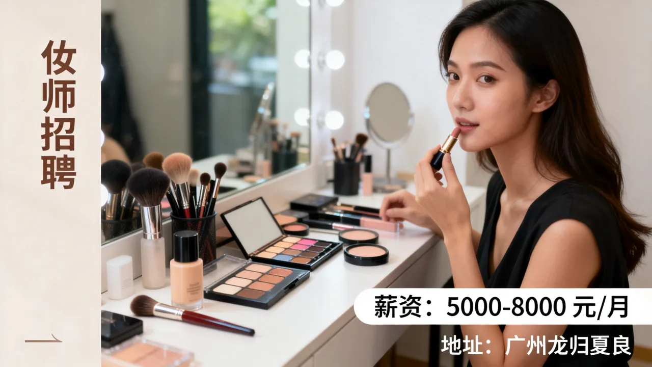 广州龙归夏良化妆招聘-图2 广州龙归夏良化妆招聘-图2