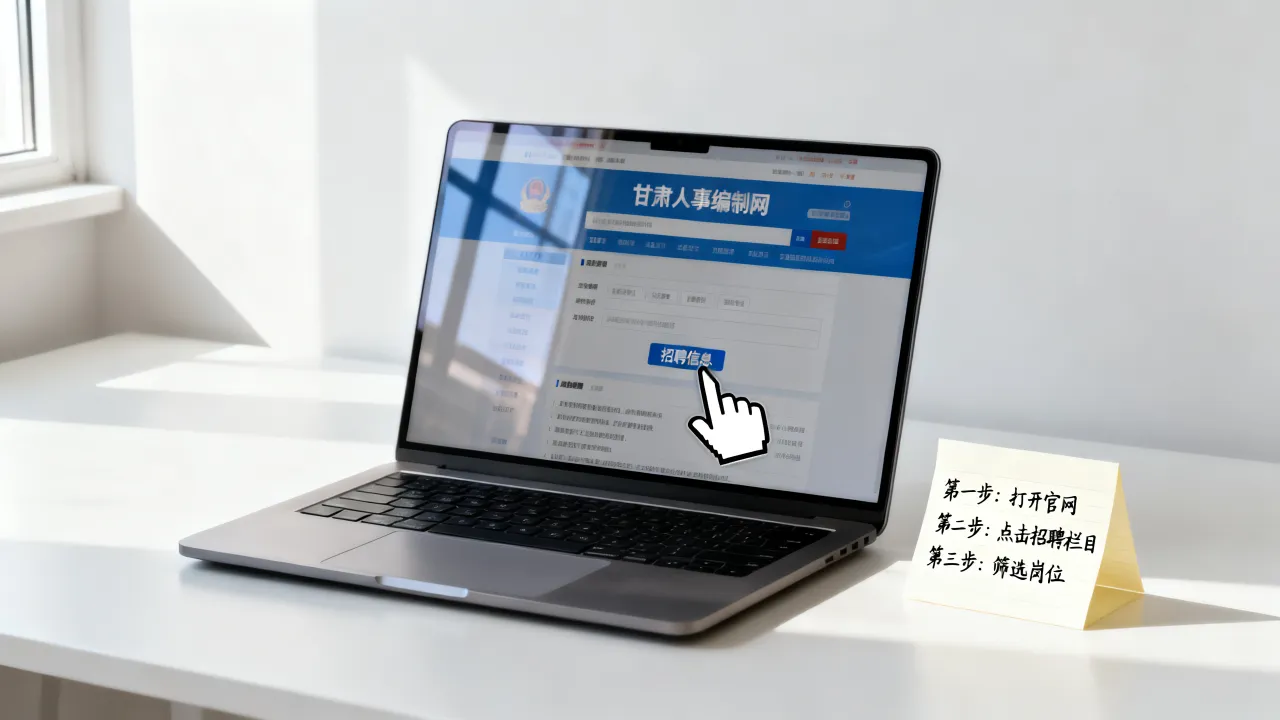 甘肃人事编制网是什么网站,怎么查询招聘信息?-图1 甘肃人事编制网是什么网站,怎么查询招聘信息?-图1