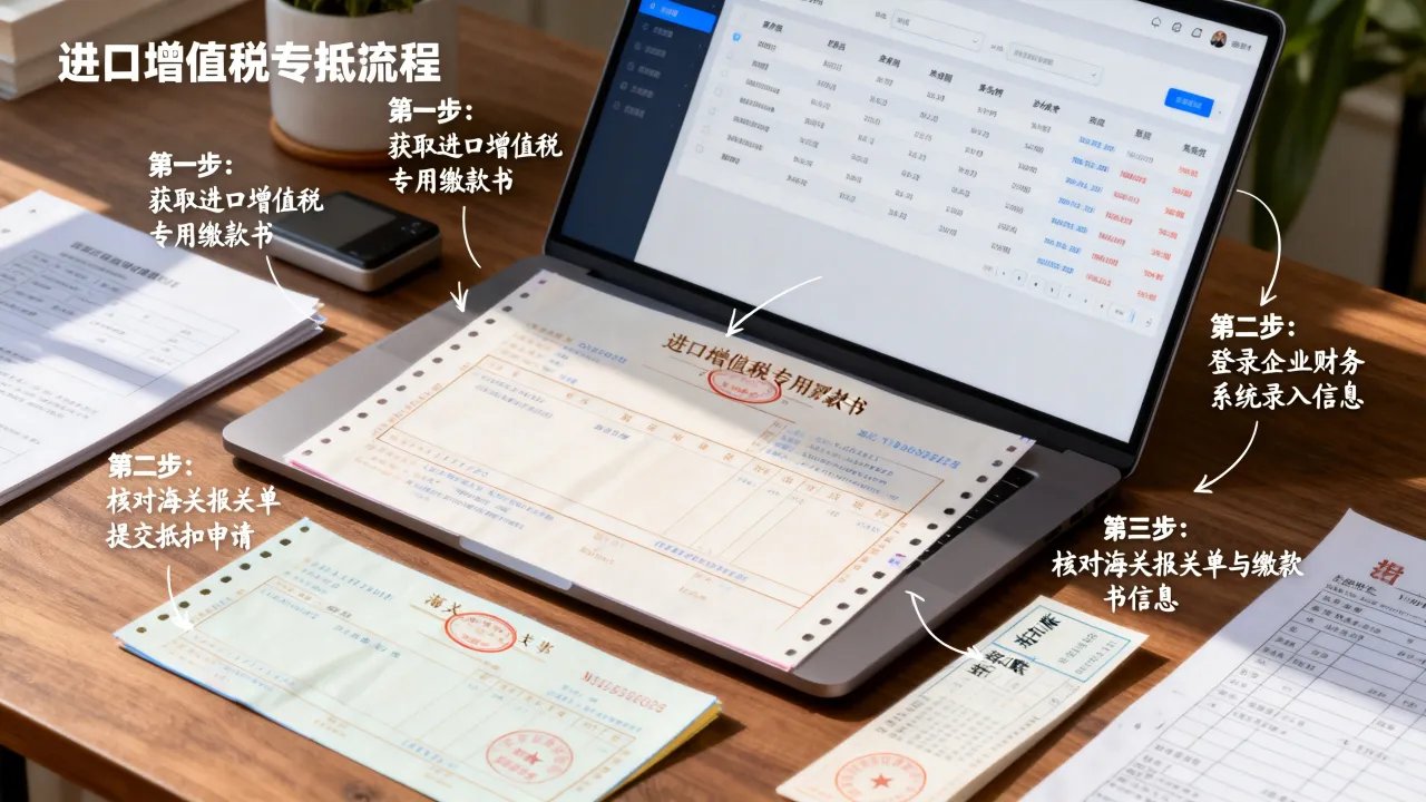 进口增值税如何抵扣,进口增值税抵扣流程是什么-图1 进口增值税如何抵扣,进口增值税抵扣流程是什么-图1