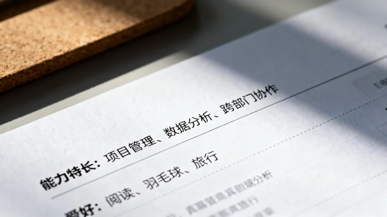 能力特长怎么写，个人简历特长爱好有哪些填法？-图1