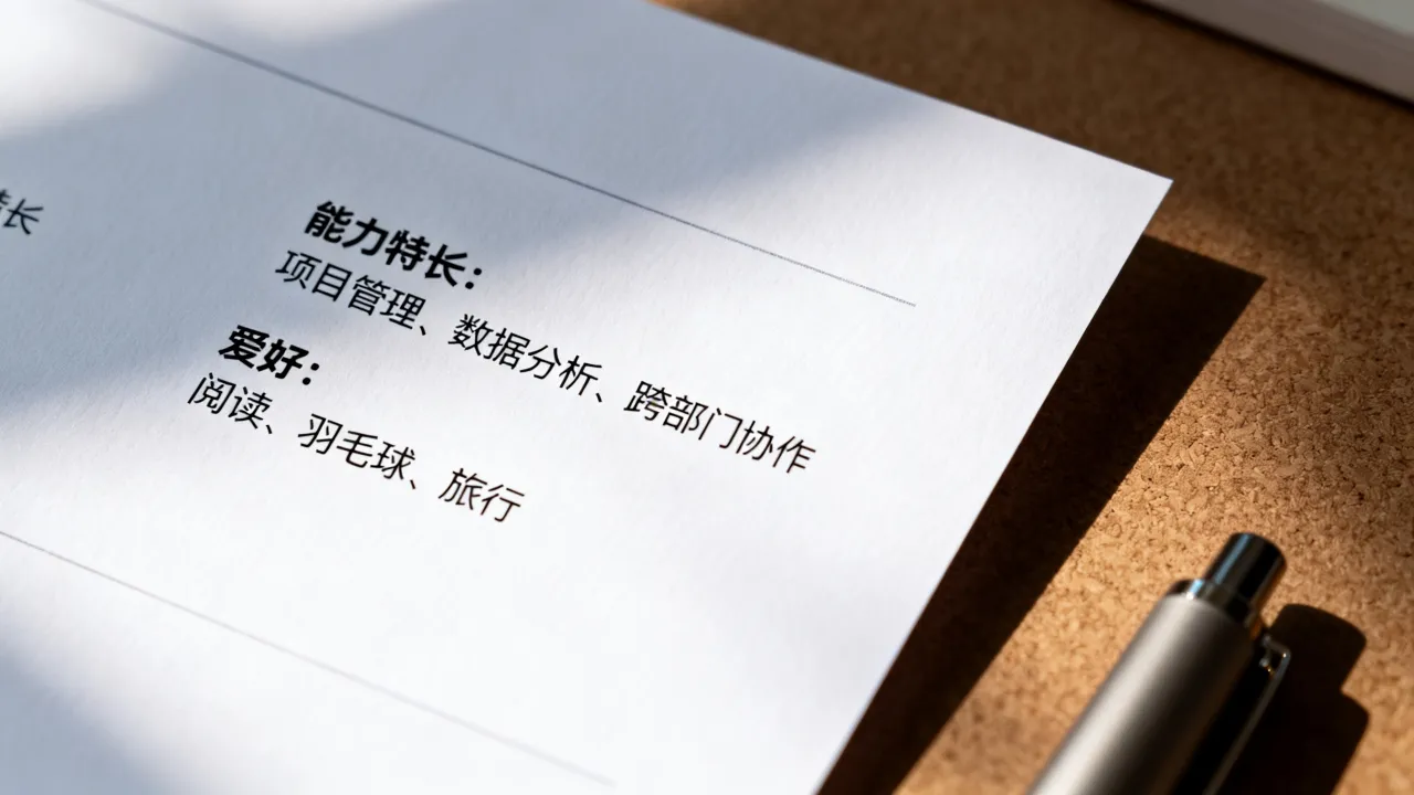能力特长怎么写，个人简历特长爱好有哪些填法？-图2