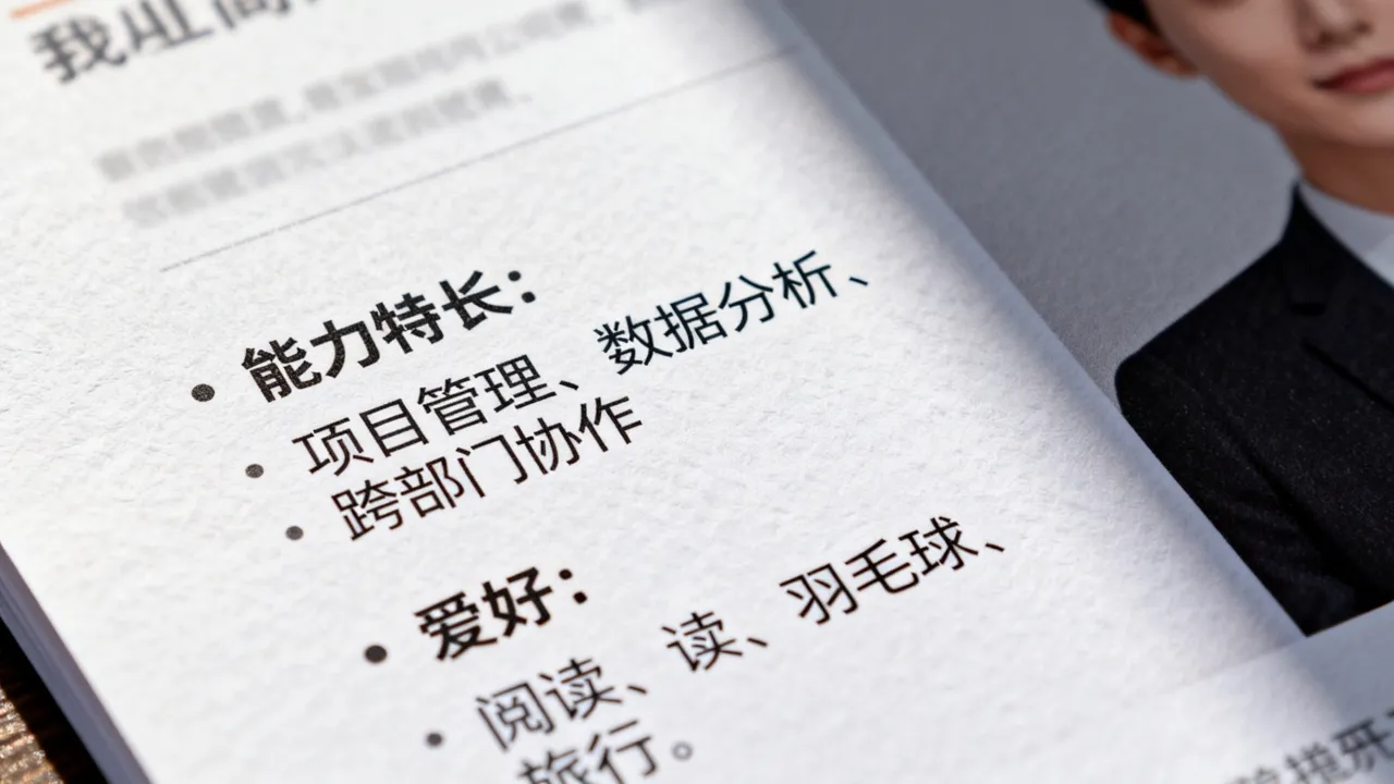 能力特长怎么写，个人简历特长爱好有哪些填法？-图3