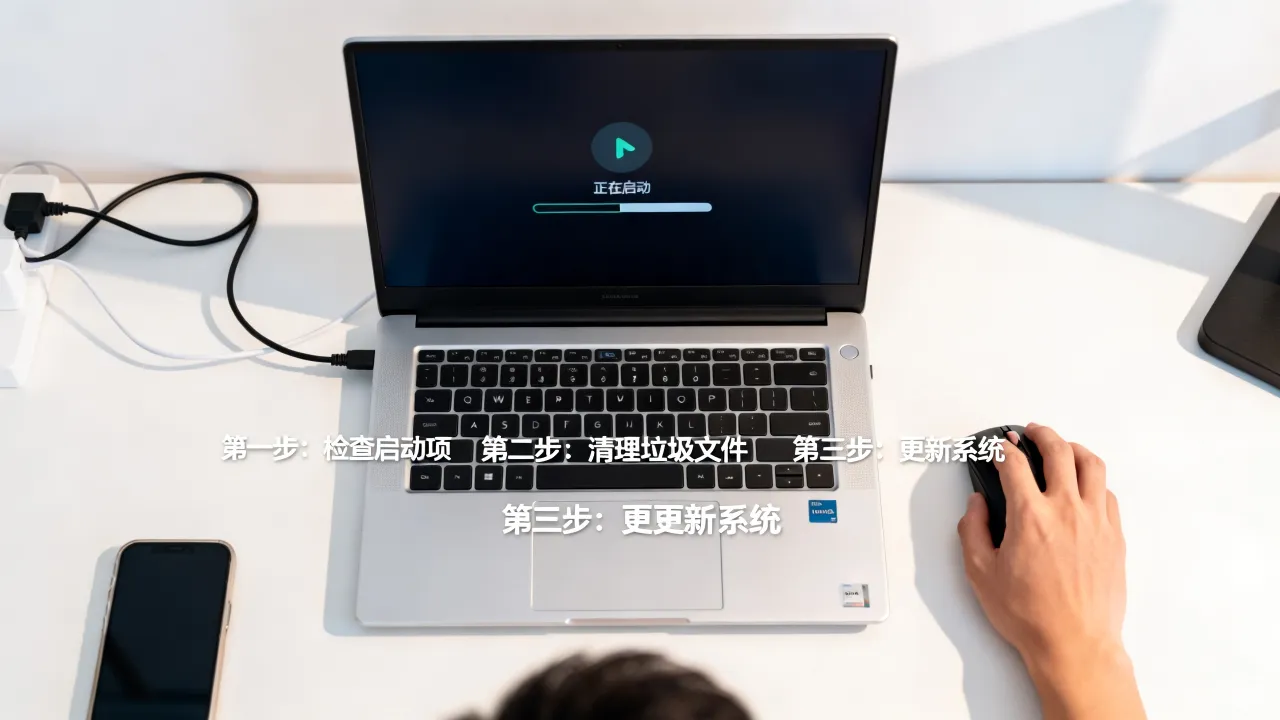 电脑开机如何处理卡顿,开机慢怎么解决?-图1 电脑开机如何处理卡顿,开机慢怎么解决?-图1
