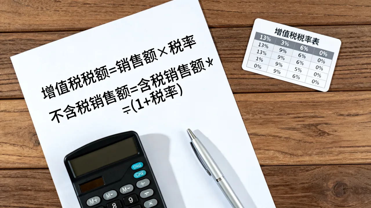 如何计算增值税税额,增值税税率计算公式是什么-图1 如何计算增值税税额,增值税税率计算公式是什么-图1