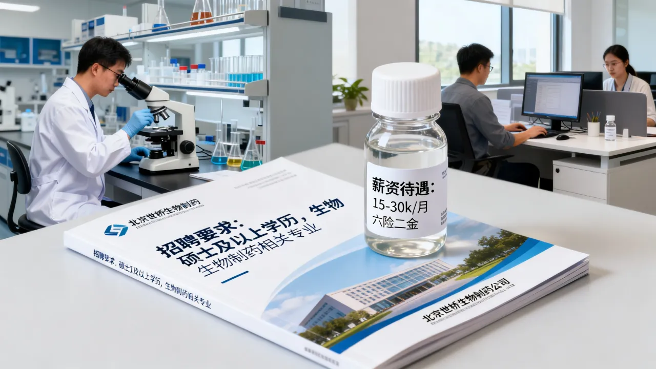 北京世桥生物制药招聘要求高吗?薪资待遇怎么样-图1 北京世桥生物制药招聘要求高吗?薪资待遇怎么样-图1