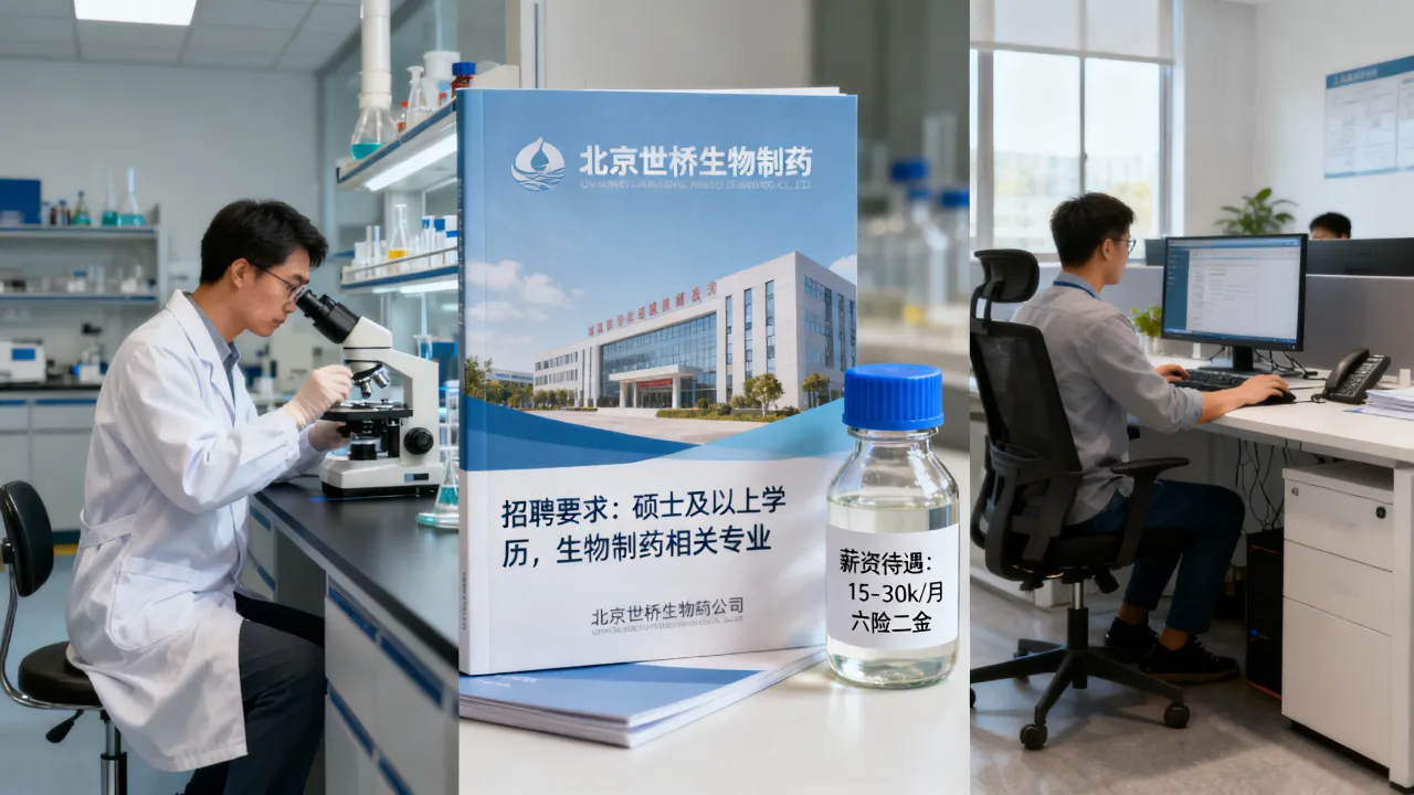 北京世桥生物制药招聘要求高吗?薪资待遇怎么样-图2 北京世桥生物制药招聘要求高吗?薪资待遇怎么样-图2