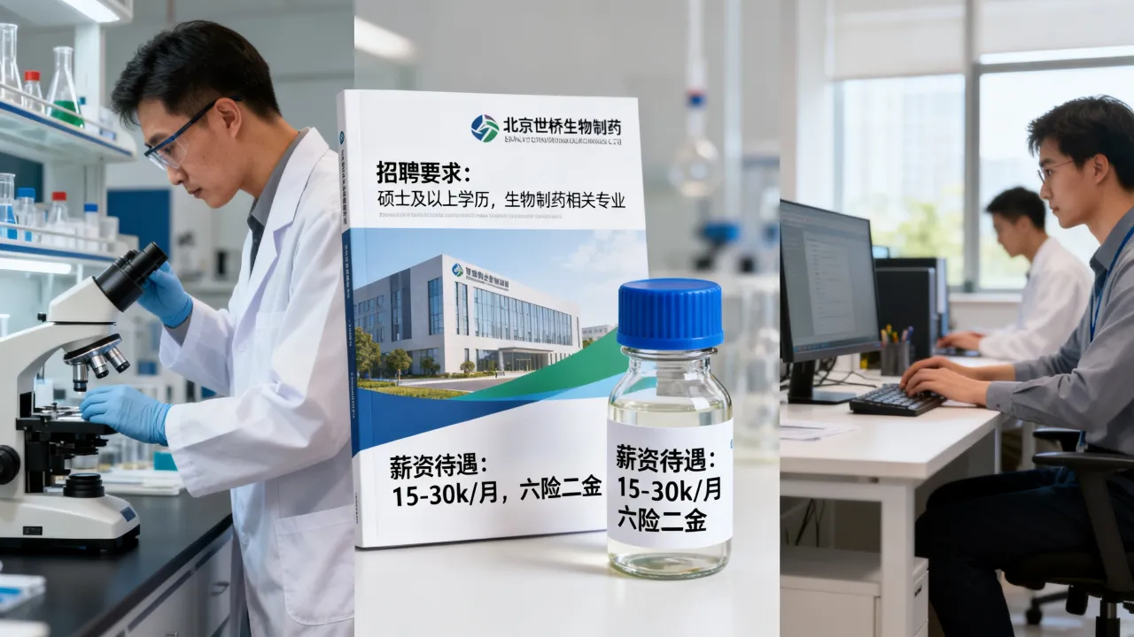 北京世桥生物制药招聘要求高吗?薪资待遇怎么样-图3 北京世桥生物制药招聘要求高吗?薪资待遇怎么样-图3