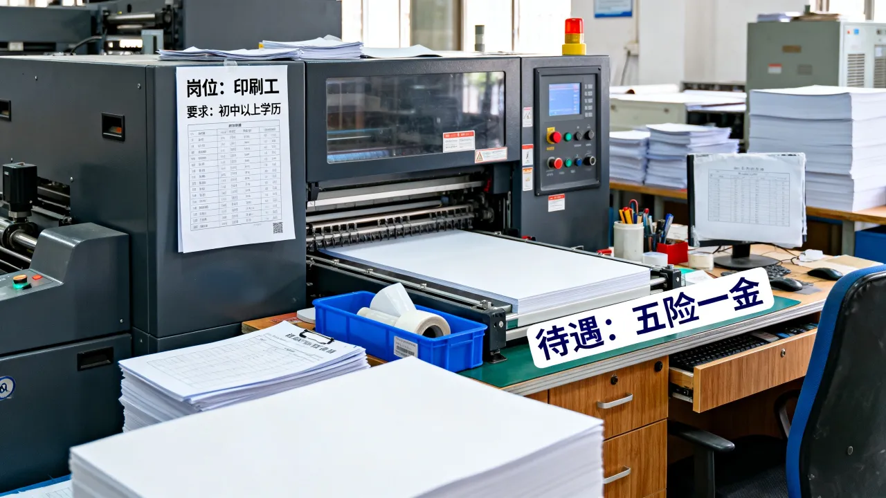 翔港印务招聘条件是什么,印刷厂招工信息在哪看-图1 翔港印务招聘条件是什么,印刷厂招工信息在哪看-图1