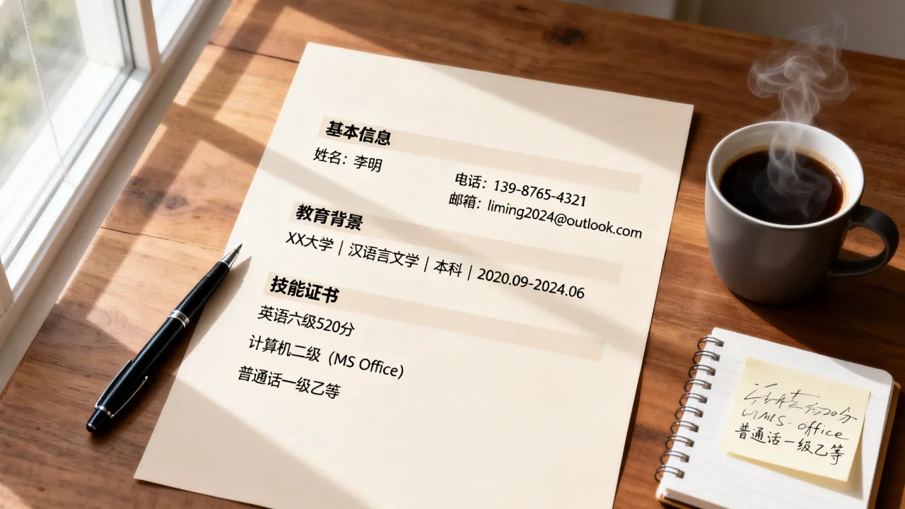 我的简历怎么写？应届生无经验求职简历模板，怎么写才能吸引HR？-图3
