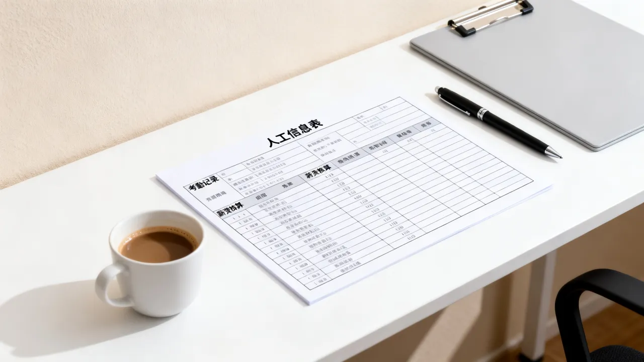 人事表格模板怎么做?人事表格模板有哪些常用格式?-图2 人事表格模板怎么做?人事表格模板有哪些常用格式?-图2