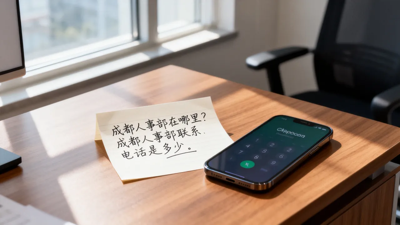 成都人事部在哪里？成都人事部联系电话是多少-图3