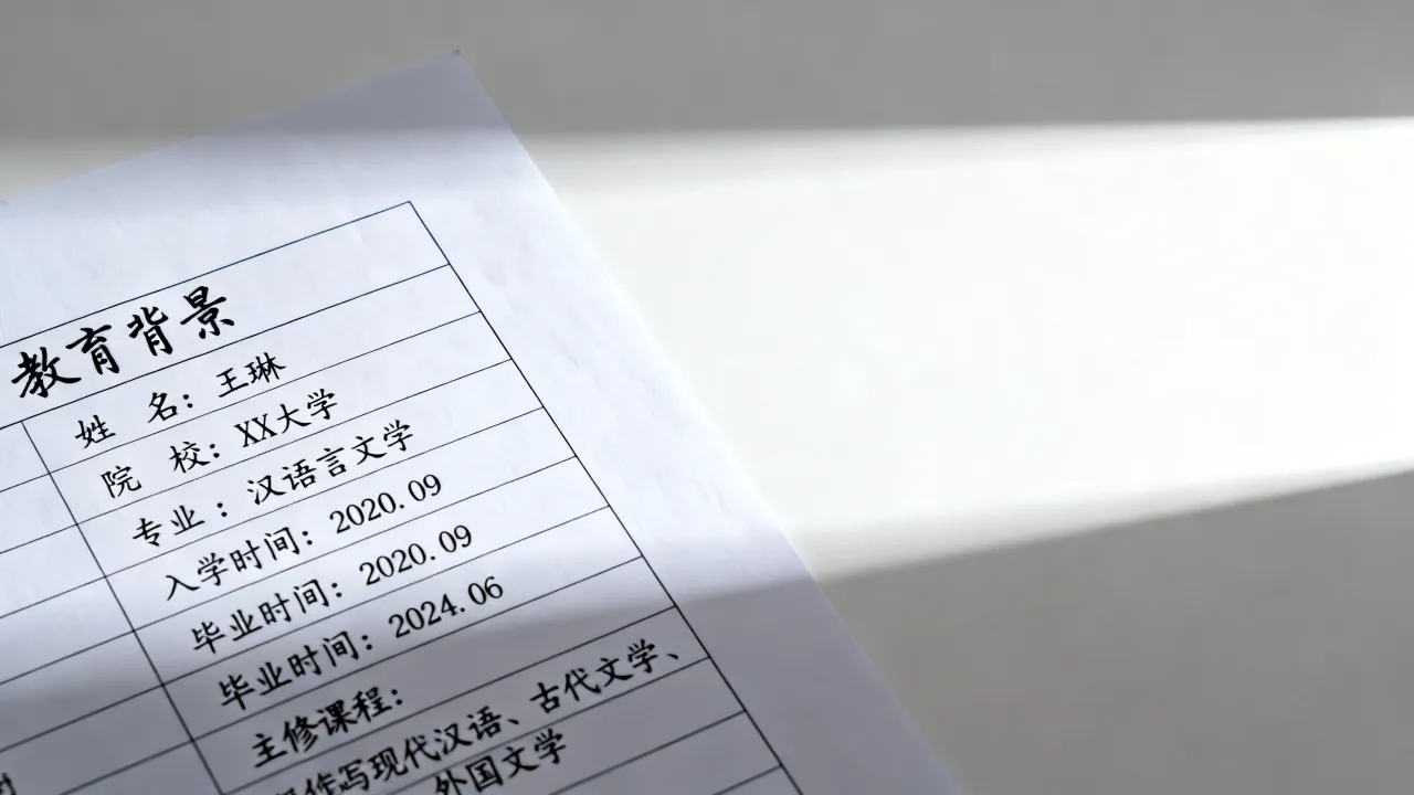 教育背景怎么填,应届生简历教育背景填写范例-图1 教育背景怎么填,应届生简历教育背景填写范例-图1