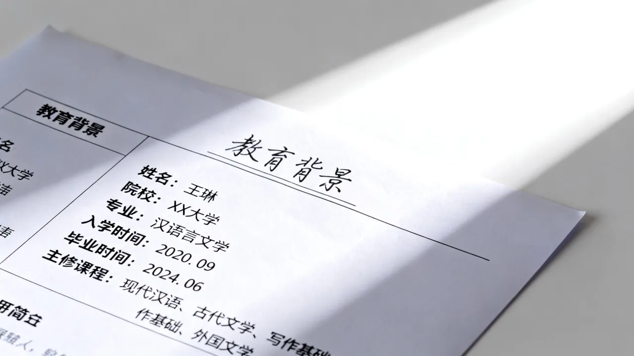 教育背景怎么填,应届生简历教育背景填写范例-图2 教育背景怎么填,应届生简历教育背景填写范例-图2