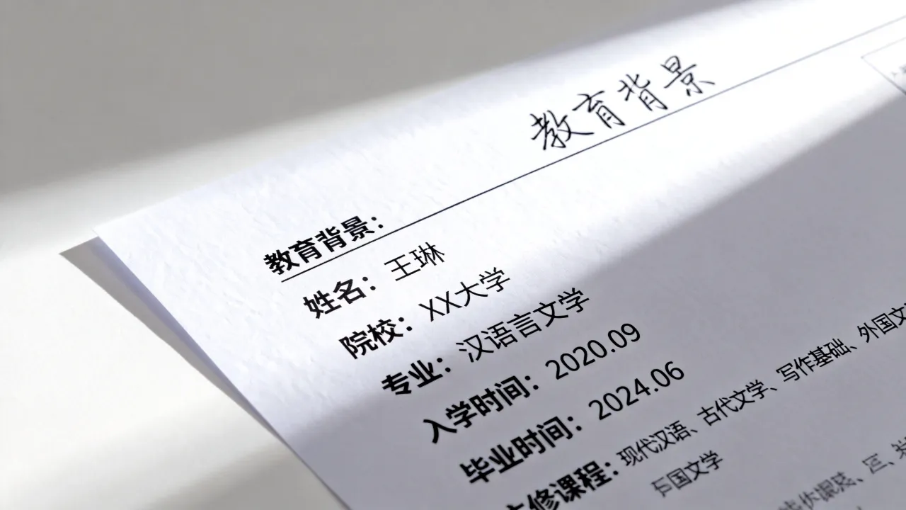 教育背景怎么填,应届生简历教育背景填写范例-图3 教育背景怎么填,应届生简历教育背景填写范例-图3