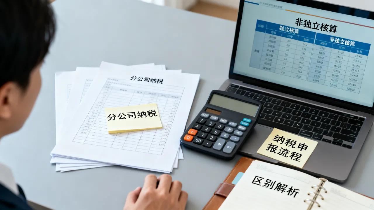 分公司如何纳税,分公司如何纳税申报流程详解,独立核算与非独立核算区别-图2 分公司如何纳税,分公司如何纳税申报流程详解,独立核算与非独立核算区别-图2