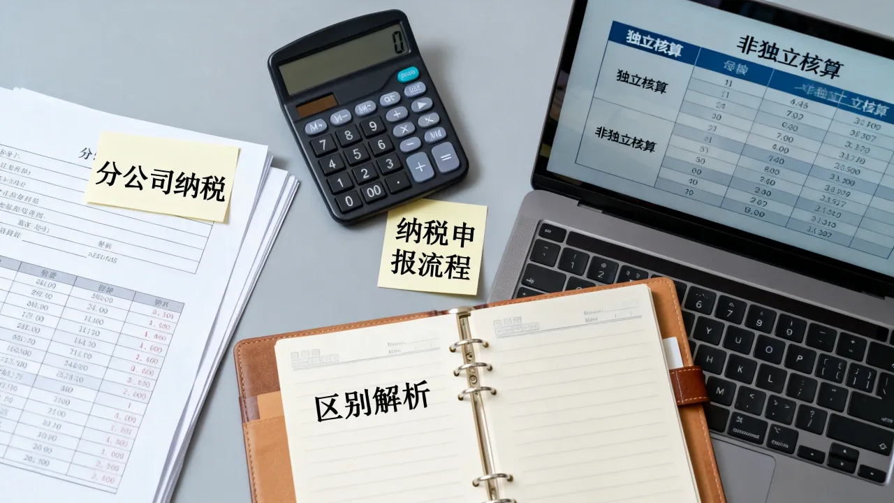 分公司如何纳税,分公司如何纳税申报流程详解,独立核算与非独立核算区别-图3 分公司如何纳税,分公司如何纳税申报流程详解,独立核算与非独立核算区别-图3