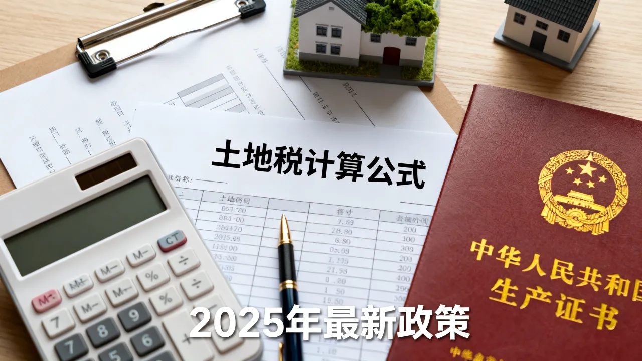 土地税如何计算?土地税计算公式与缴纳标准详解,2025年最新政策-图1 土地税如何计算?土地税计算公式与缴纳标准详解,2025年最新政策-图1