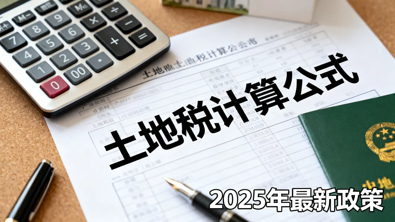 土地税如何计算?土地税计算公式与缴纳标准详解,2025年最新政策-图2 土地税如何计算?土地税计算公式与缴纳标准详解,2025年最新政策-图2