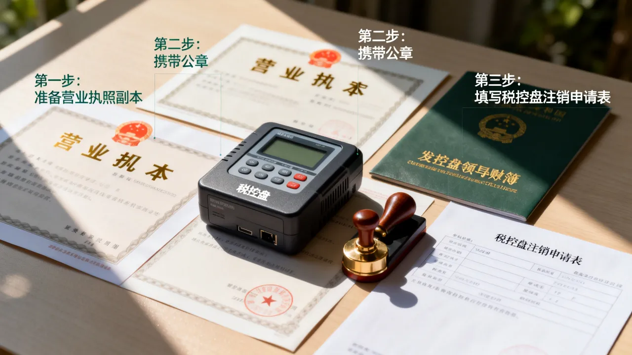 如何注销税控盘？注销税控盘需要什么材料和手续-图1