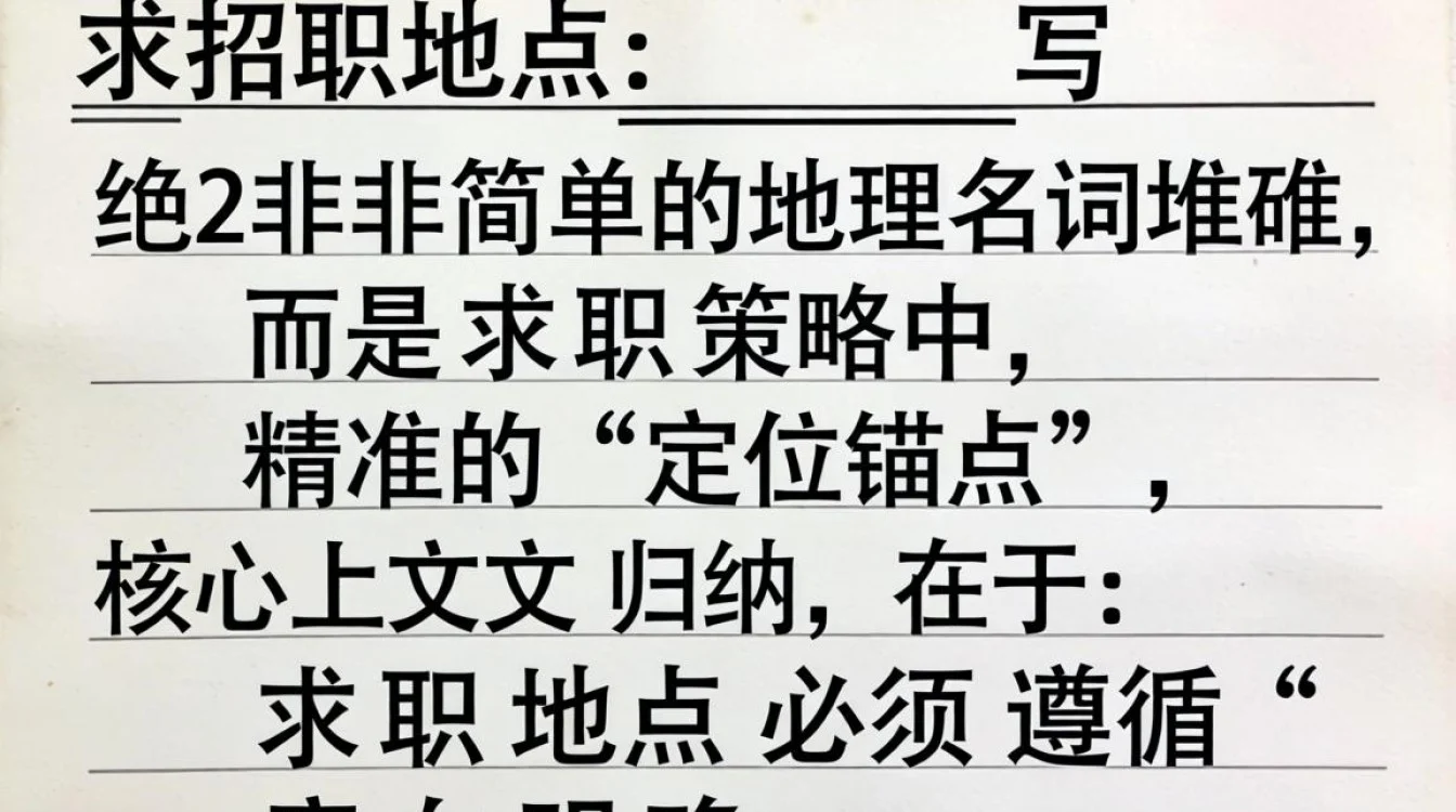 简历求职地点怎么写?求职意向城市如何正确填写-图3 简历求职地点怎么写?求职意向城市如何正确填写-图3