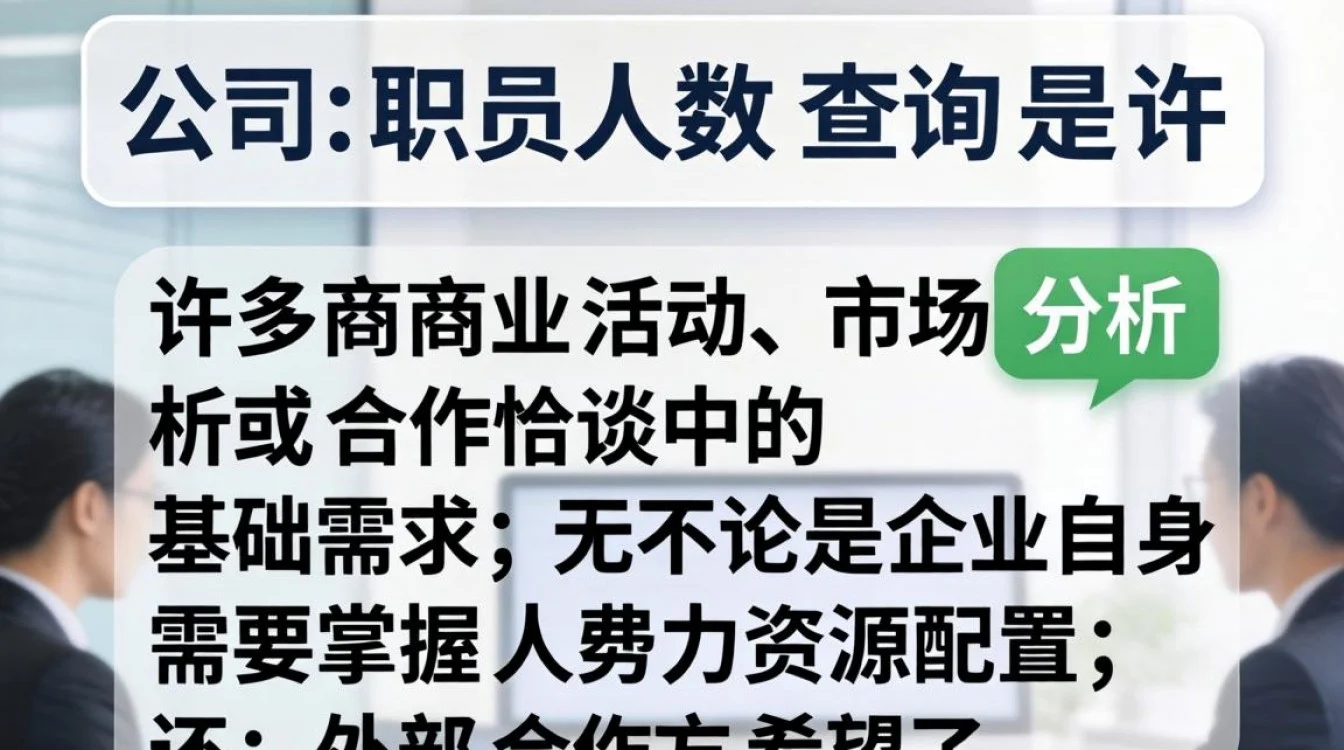 如何查询公司职员人数？公司员工人数在哪里查？-图1