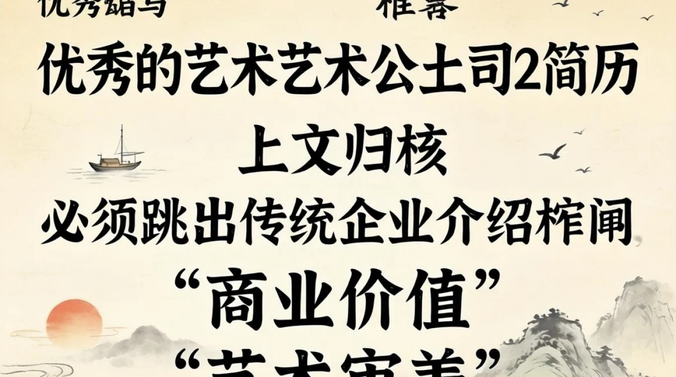 艺术公司简历怎么写?专业简历模板下载-图3 艺术公司简历怎么写?专业简历模板下载-图3