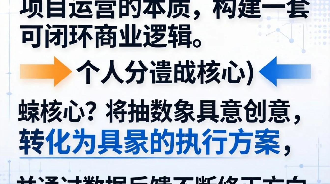 个人项目运营怎么写？新手如何从零开始做项目运营方案-图3