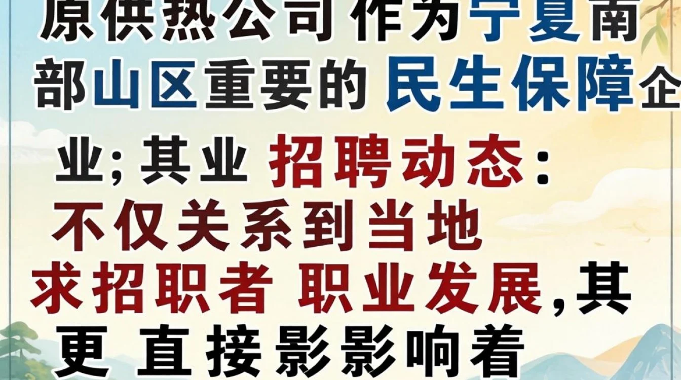固原供热公司最新招聘信息在哪看?岗位要求及薪资待遇-图2 固原供热公司最新招聘信息在哪看?岗位要求及薪资待遇-图2