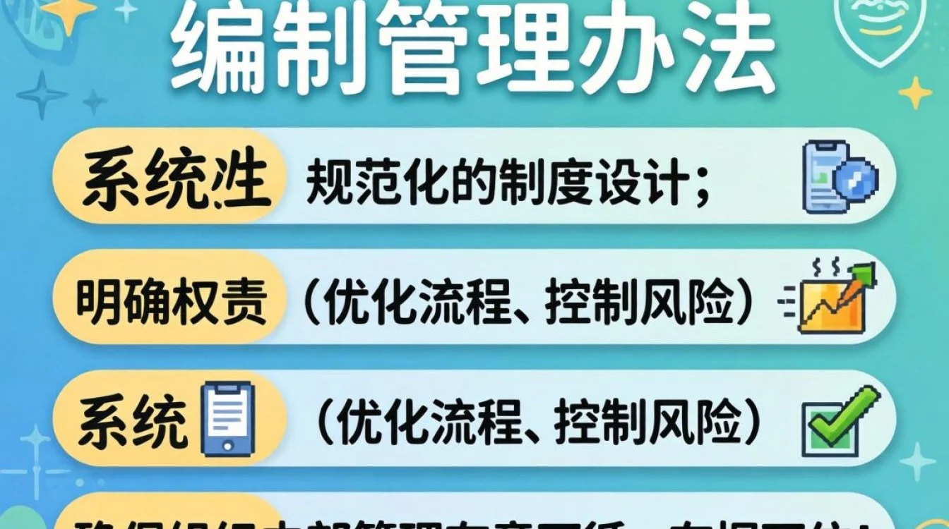 如何编制管理办法？管理办法编制流程步骤详解-图1