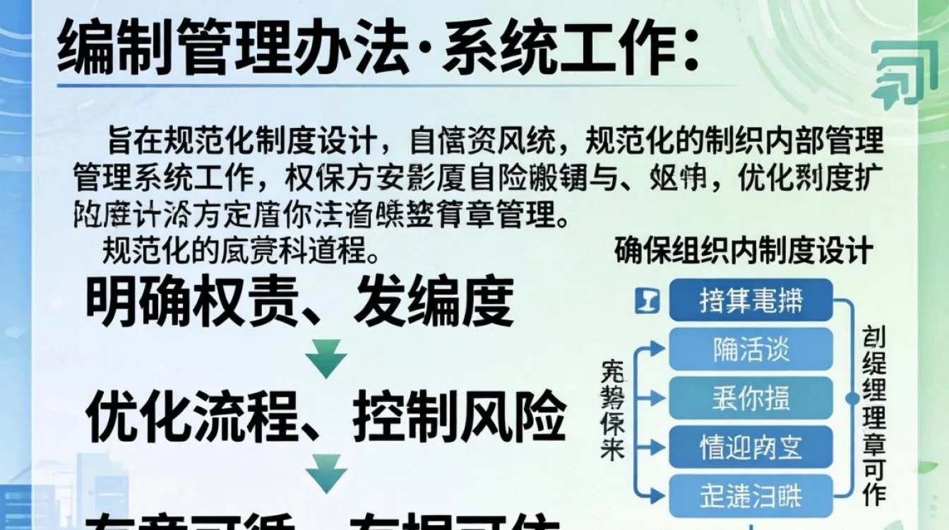 如何编制管理办法？管理办法编制流程步骤详解-图2