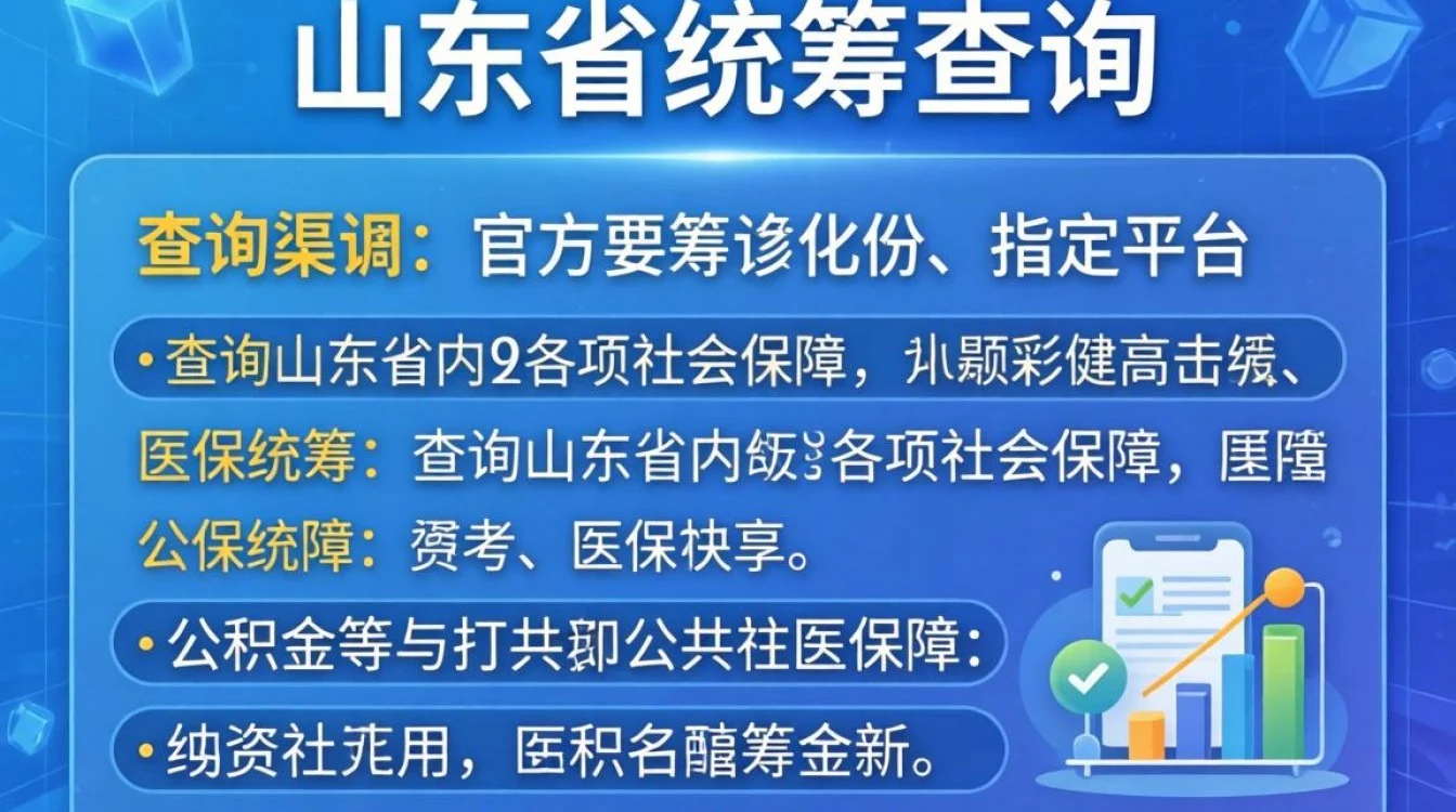 山东省统筹查询怎么操作?线上渠道有哪些步骤?-图1 山东省统筹查询怎么操作?线上渠道有哪些步骤?-图1