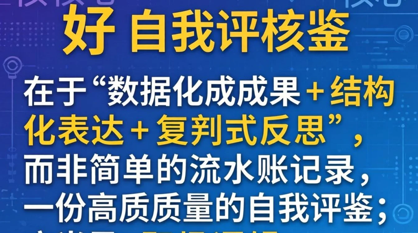 自我评鉴怎么写?教你写出高质量自我评鉴的技巧-图2 自我评鉴怎么写?教你写出高质量自我评鉴的技巧-图2