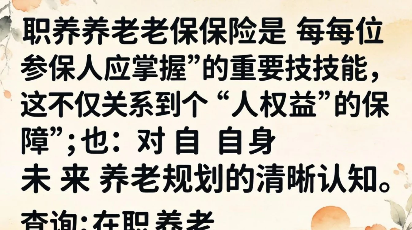 如何查询在职养老保险?个人账户余额查询步骤详解-图2 如何查询在职养老保险?个人账户余额查询步骤详解-图2