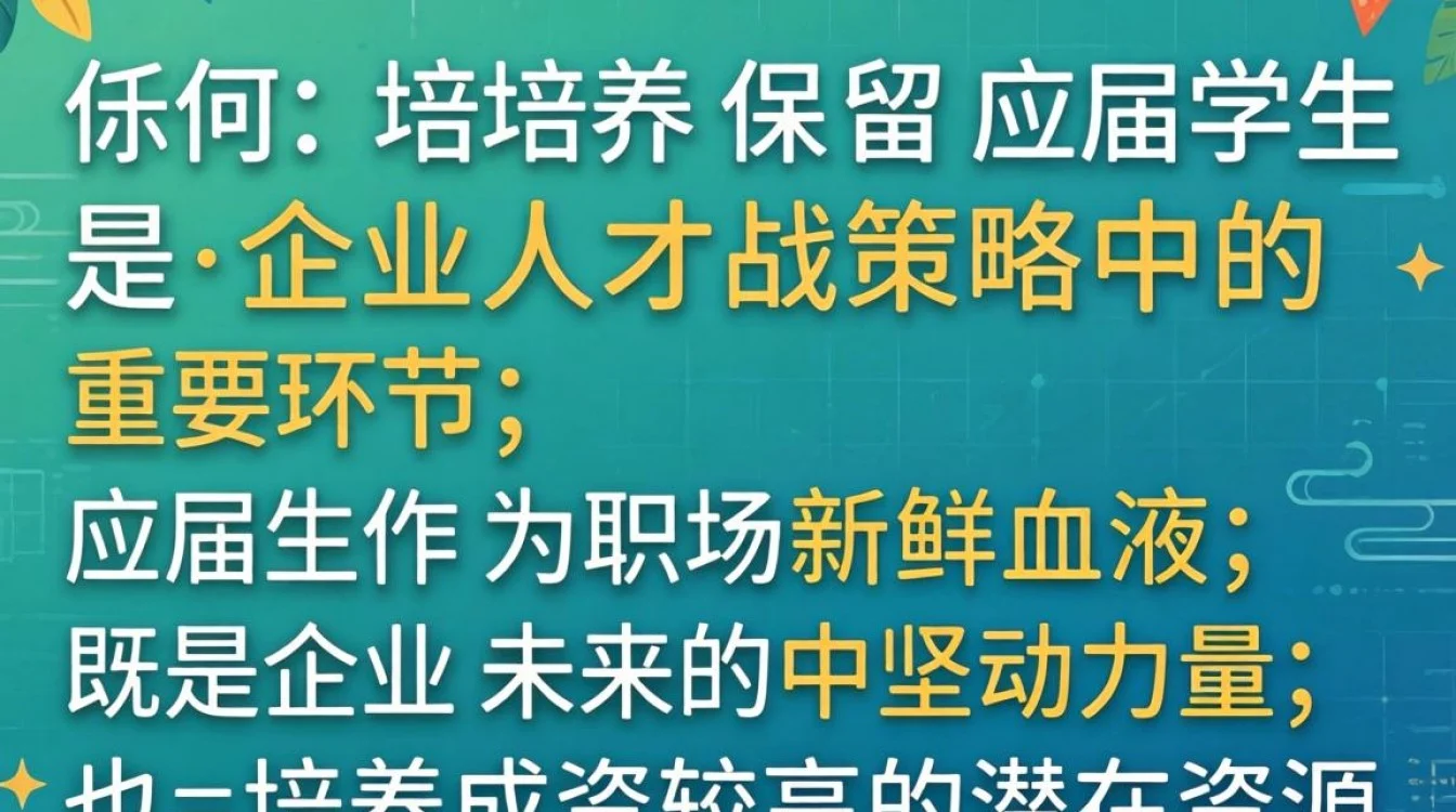 如何培养并保留应届生？企业该从哪些方面入手？-图1