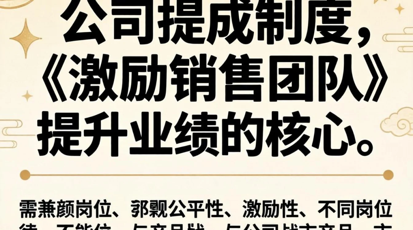 公司销售提成到底该怎么定才合理?-图3 公司销售提成到底该怎么定才合理?-图3