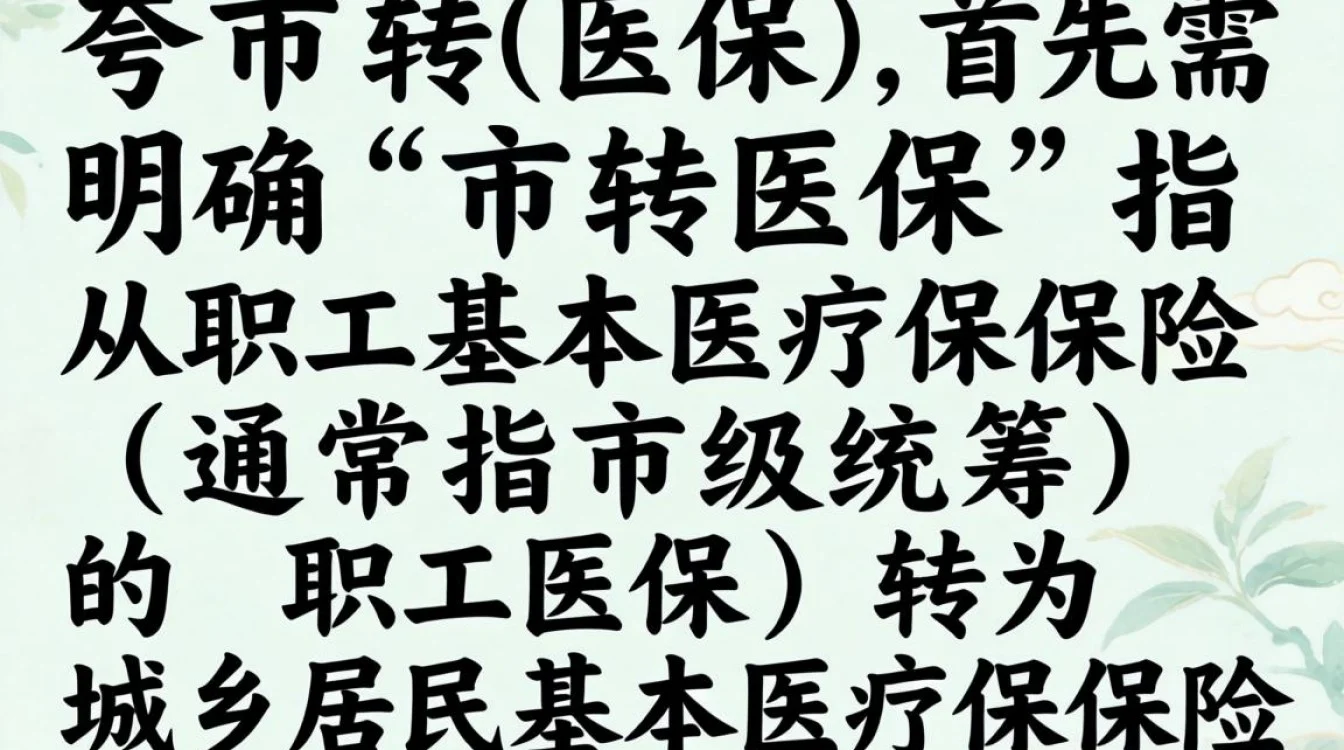 如何将职工医保转为居民医保？需要满足哪些条件和流程？